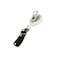 Key-Bak Round HD Super Duty  MINI-BAK, White, Swivel Clip, Hi-Capacity Strap/Split Ring, POLY 0026-0164-H - alternate 3